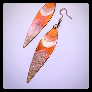 New Eucalyptus leaf earring
